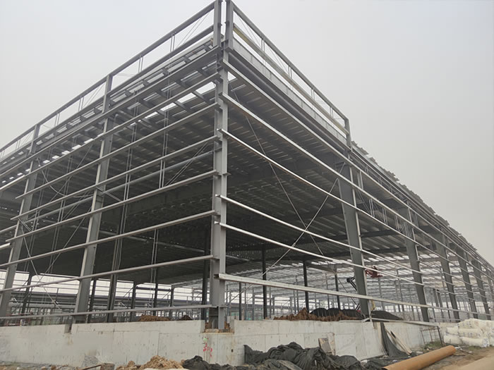 韩城钢结构厂房网架工程